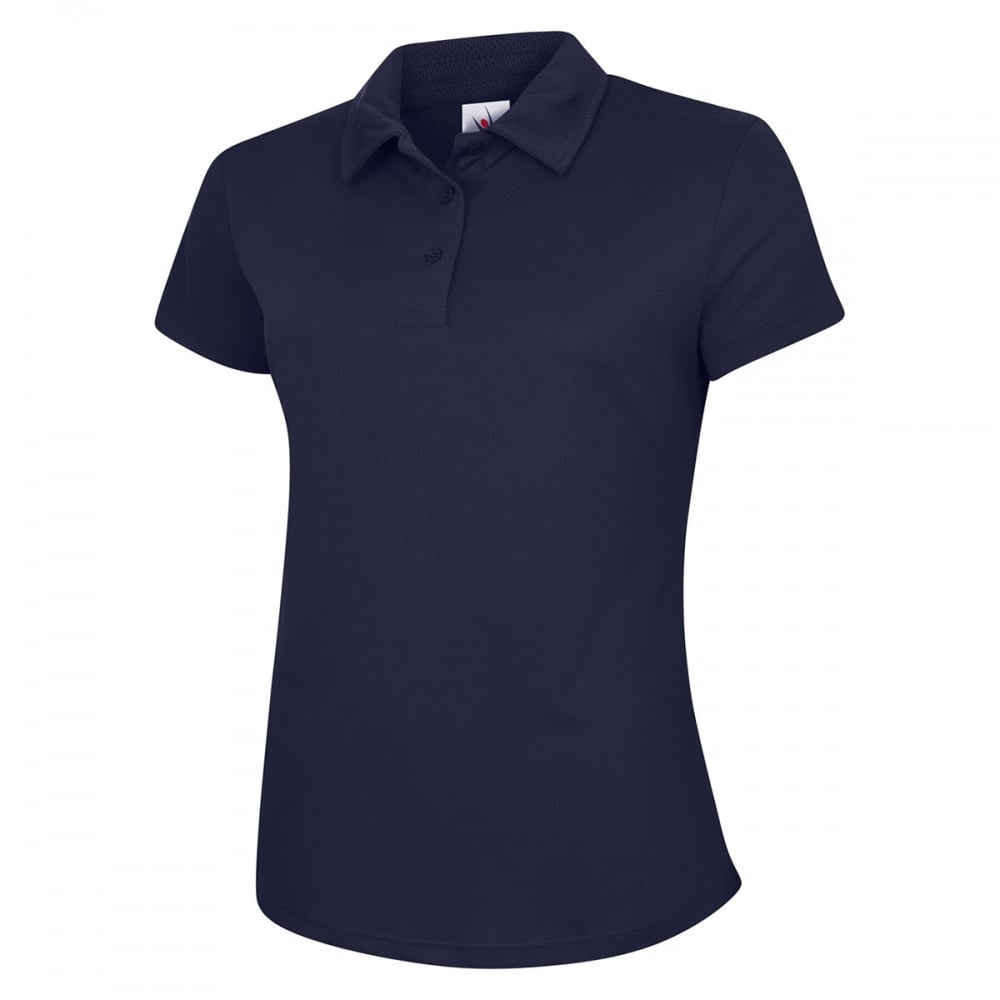 UC126 Ladies Ultra Cool Poloshirt Navy XL *One Size Only - Outlet Store*