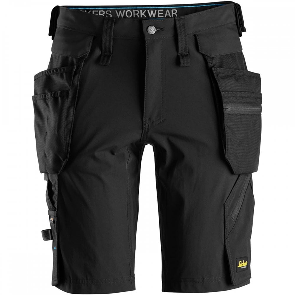 6108 LiteWork Summer STRETCH Shorts+ Detachable Holster Pockets Black 33" *One Size Only - Outlet Store*