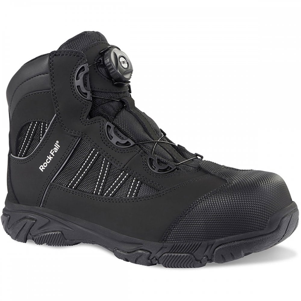 RF160 Ohm Electrical Boa Safety Boot UK8 - EU42 - US9 Black *One Size Only - Outlet Store*