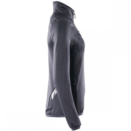 18053 Womens Accelerate Fleece Jumper with half zip