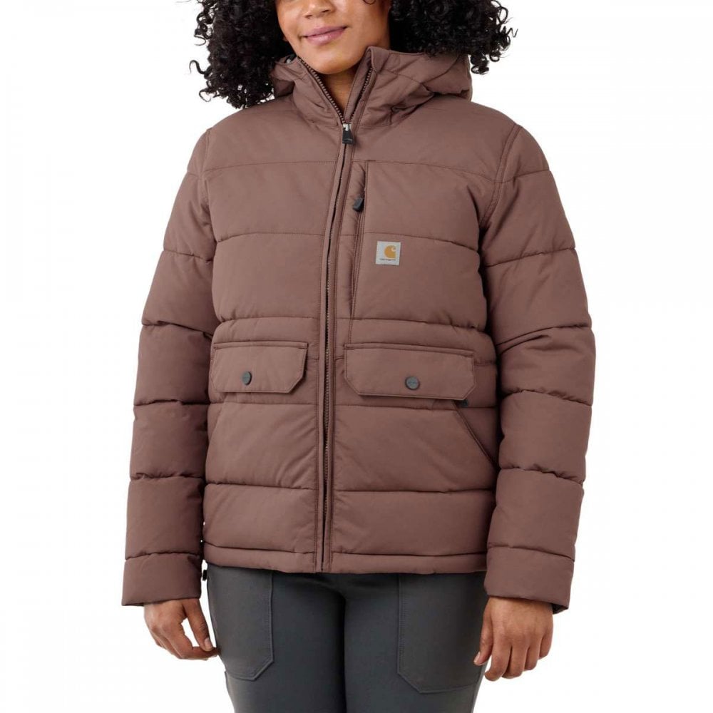 105457 Womens Relaxed Fit Montana Insulated Jacket Nutmeg XL *One Size Only - Outlet Store*