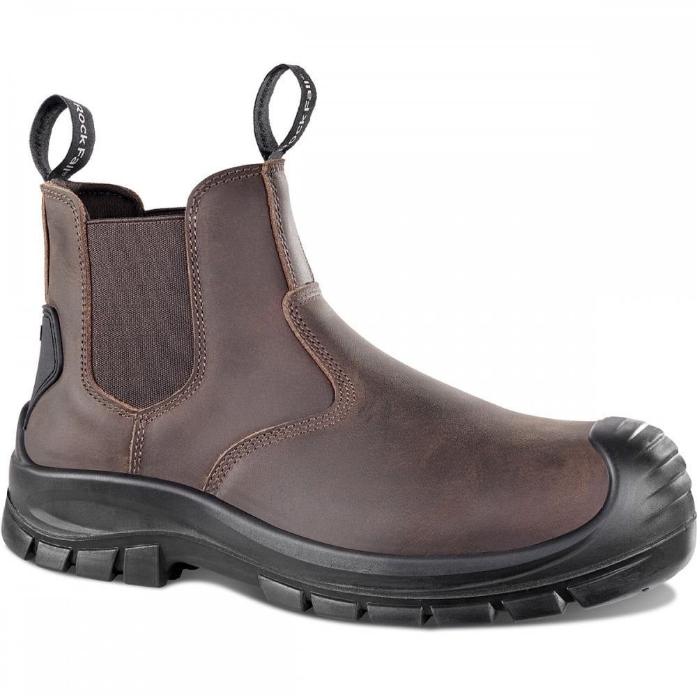 RF256 Furrow Chelsea S3 Safety Boot UK6 - EU39 - US7 Brown *One Size Only - Outlet Store*