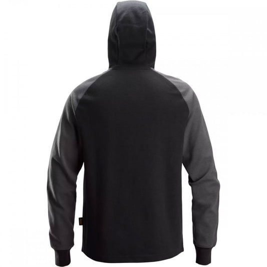 2842 Two-Coloured Half-Zip Hoodie