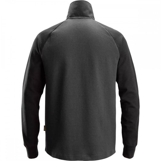 2841 Two-Coloured Half-Zip Sweatshirt