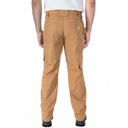105074 Steel Rugged Flex Relaxed Fit Ripstop Double Front Utility Multi-Pocket Pant