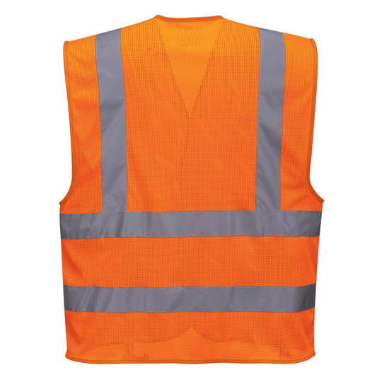 C370 Hi-Vis Mesh Band and Brace Vest