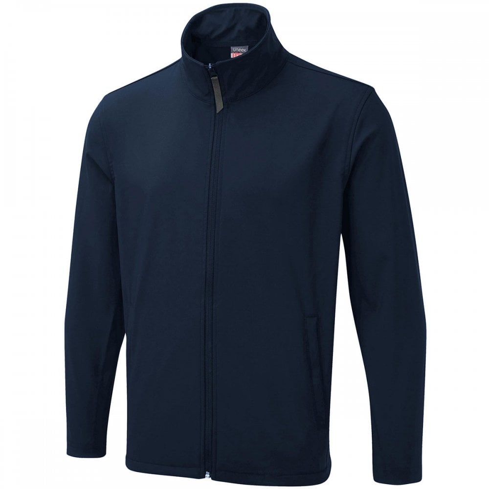 UX10 The UX Printable Soft Shell Jacket Navy XS *One Size Only - Outlet Store*