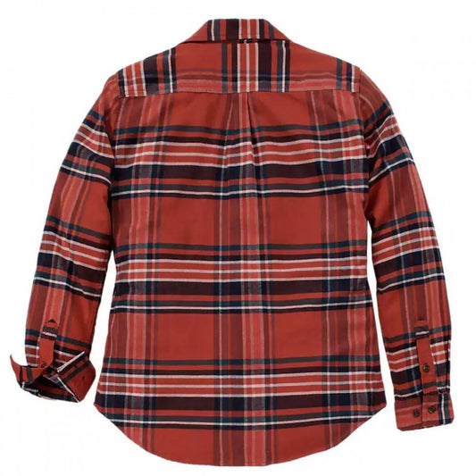 107135 TW7135 Womens Tencel Series Relaxed Fit Plaid Shirt