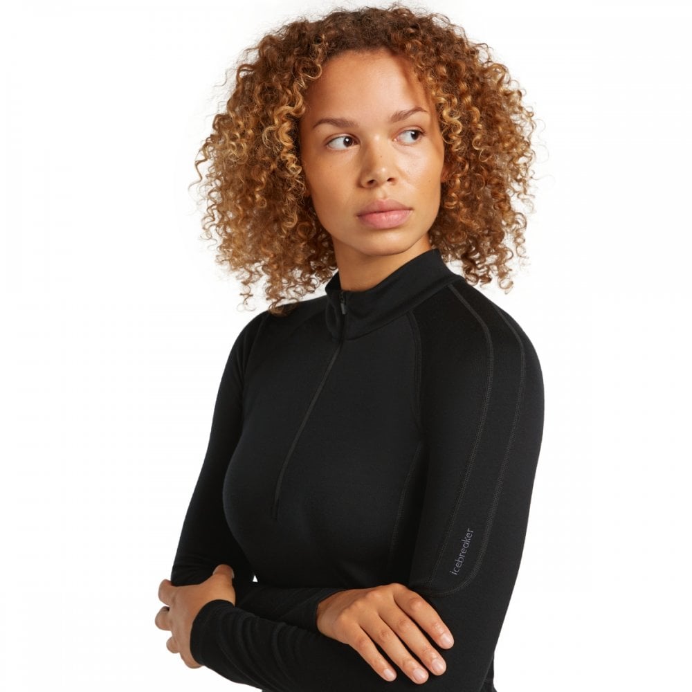 Womens 300 MerinoFine™ Polar Long Sleeve Half Zip Thermal Top