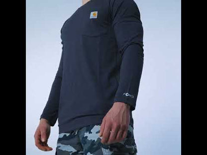 104617 Force Flex Pocket T-Shirt Long Sleeve