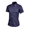 UC704 Ladies Pinpoint Oxford Half Sleeve Shirt