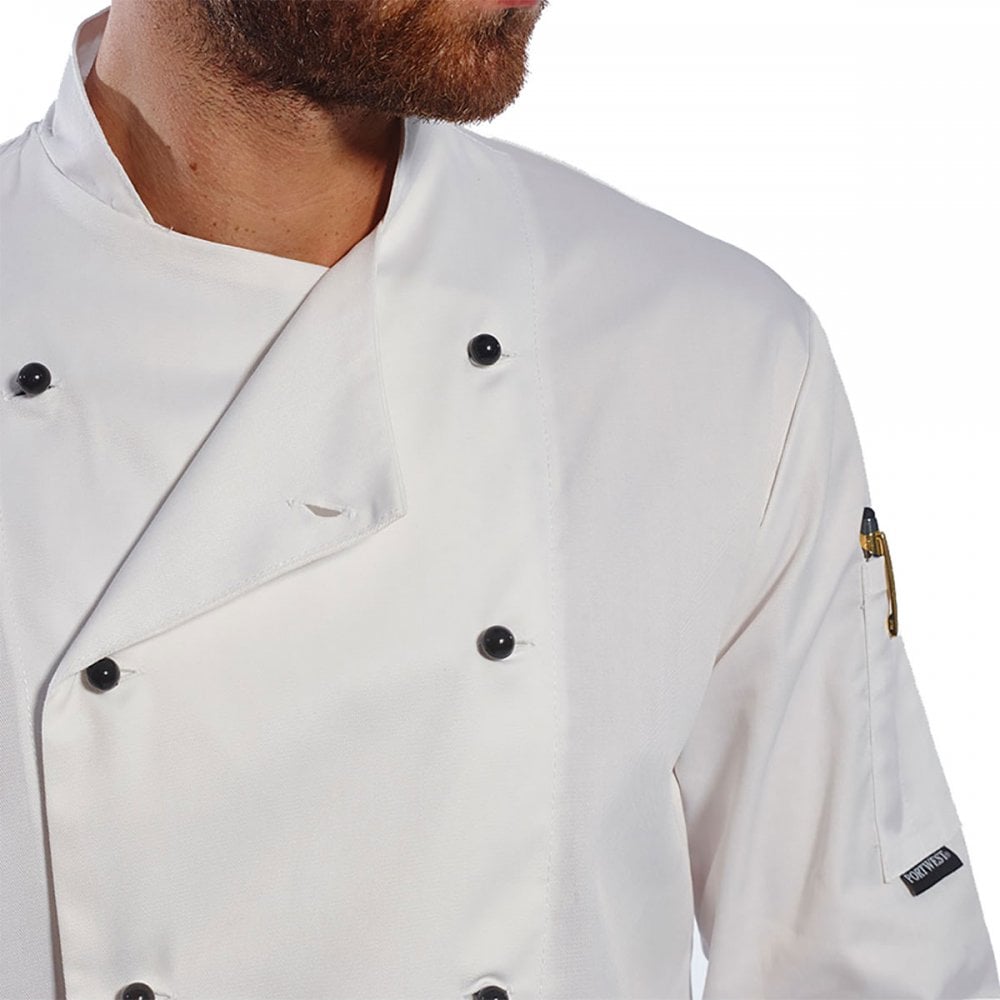 Somerset Chef Jacket White XL *One Size Only - Outlet Store*