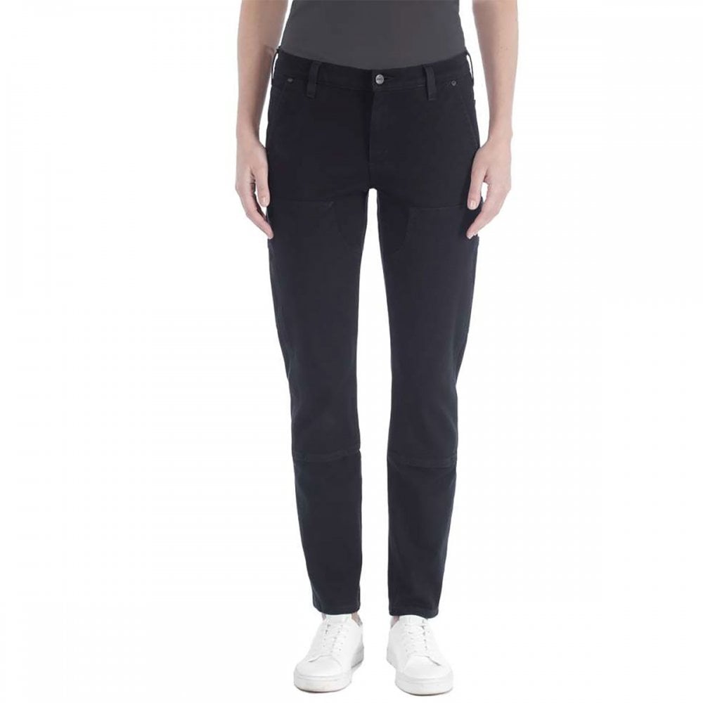 104296 Womens Stretch Twill Double Front Trousers