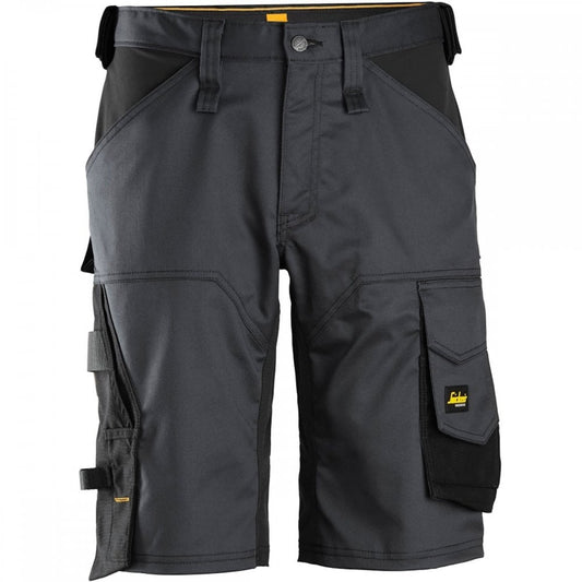 6153 AllroundWork Stretch Loose Fit Work Shorts Steel Grey/Black 30" *One Size Only - Outlet Store*