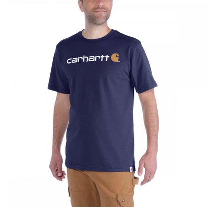 103361 Core Logo T-Shirt Short Sleeve Relaxed Loose Fit
