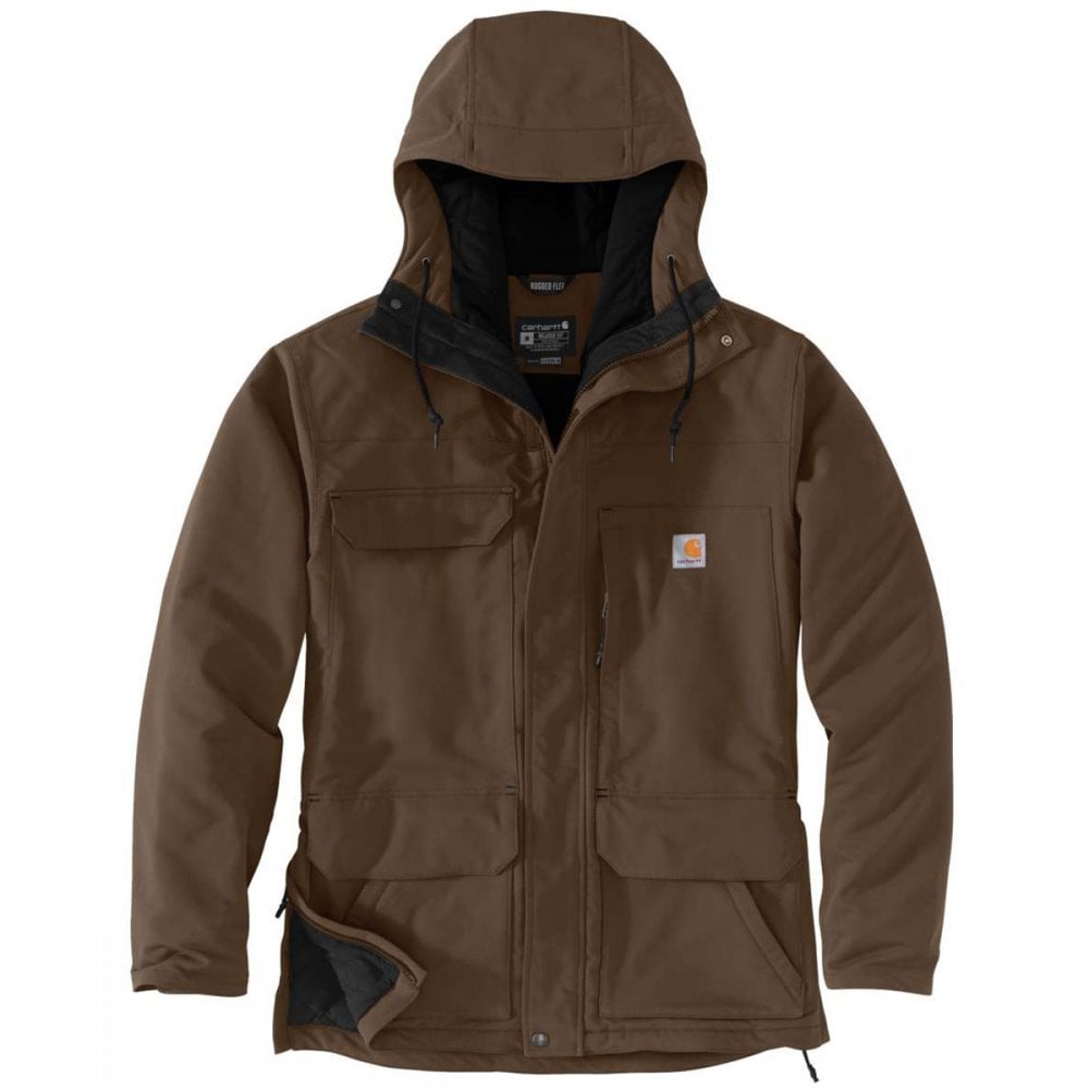 105002 Super Dux Bonded Chore Coat Coffee S *One Size Only - Outlet Store*