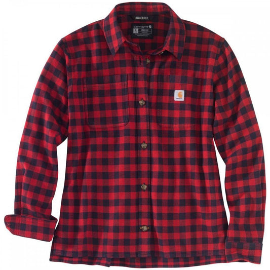 104972 Womens Rugged Flex Flannel Shirt
