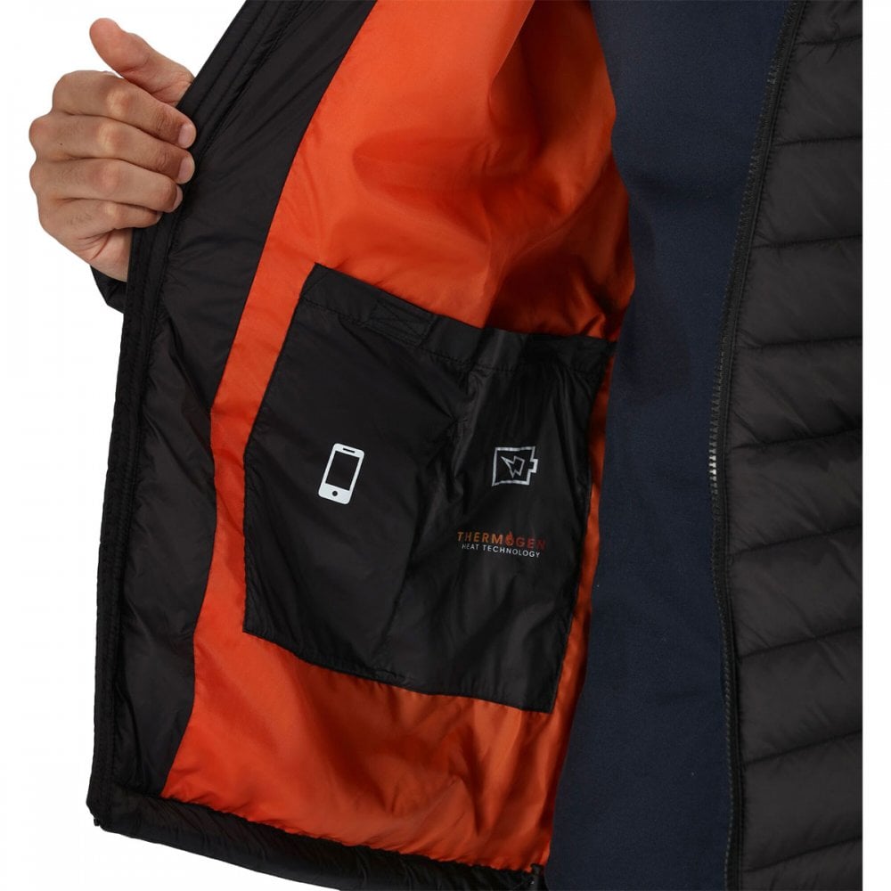 TRA527 Mens Thermogen Powercell 5000 Insulated Quilted Heated Jacket