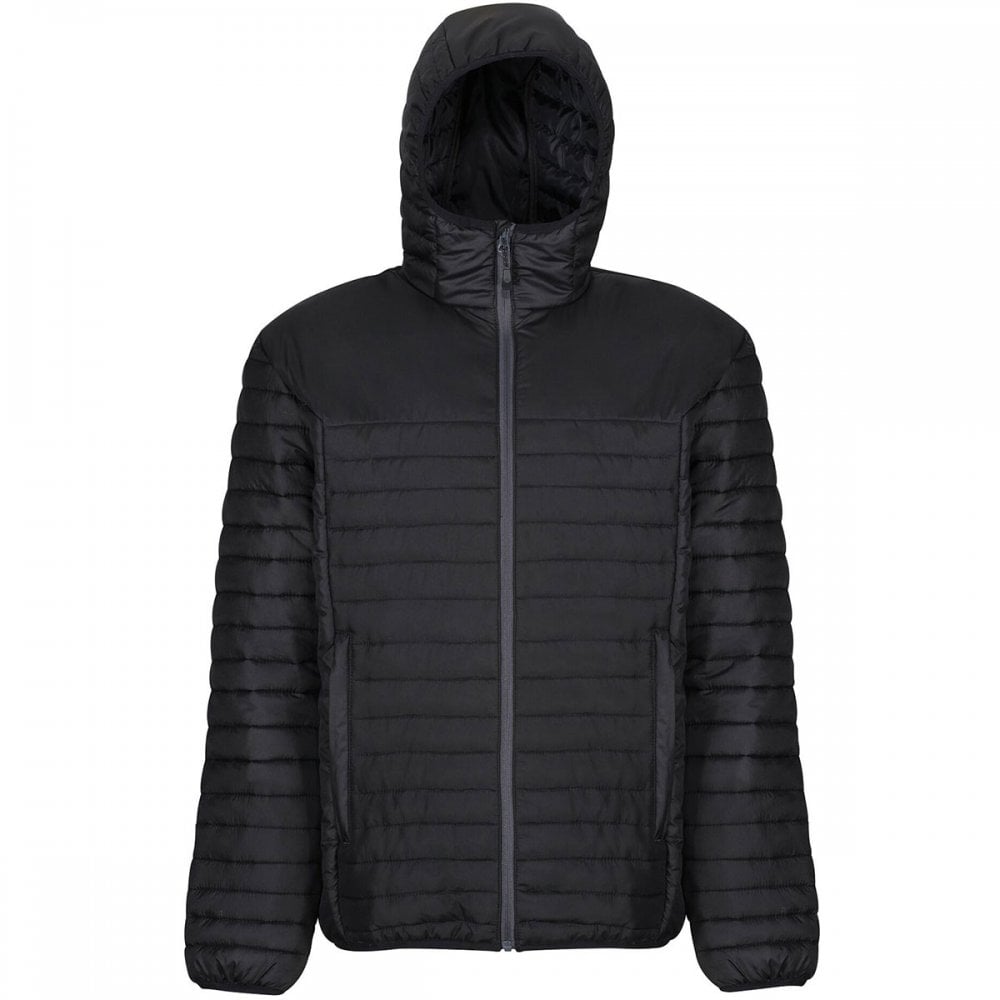 TRA423 Mens Honestly Made 100% Recycled Insulated Hooded Jacket