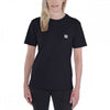 103067 Loose Fit Heavyweight Short-Sleeve K87 Pocket T-Shirt Black XS *One Size Only - Outlet Store*