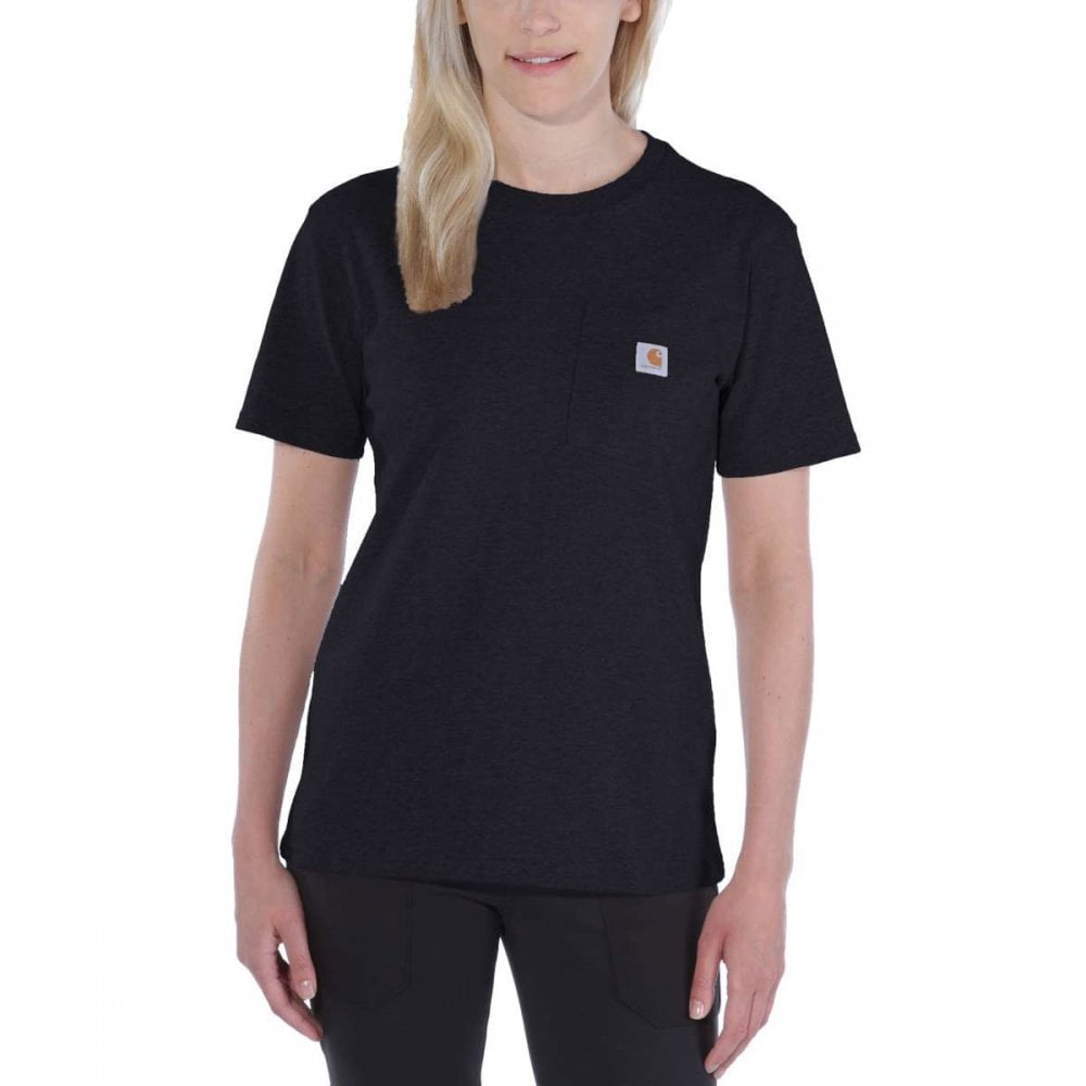 103067 Loose Fit Heavyweight Short-Sleeve K87 Pocket T-Shirt Black XL *One Size Only - Outlet Store*