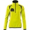 19353 Womens Accelerate Safe Fleece Jumper with half zip