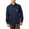 105605 Denim Fleece Lined Snap Front Shirt Glacier XL *One Size Only - Outlet Store*