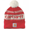 105168 Christmas Knit Cuffed Logo Beanie