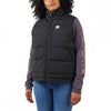 105607 Womens Reversible Montana Insulated Vest Black XL *One Size Only - Outlet Store*