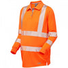 PM08 Yarnacott ISO 20471 Class 2 Coolviz Ultra Maternity Long Sleeve Polo Shirt