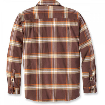 105945 Flannel Long Sleeve Plaid Shirt