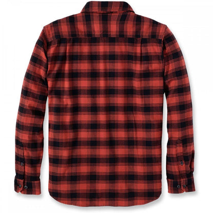 105945 Flannel Long Sleeve Plaid Shirt