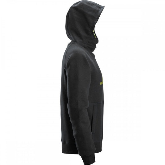2845 Logo Hoodie with Extra High Collar for further comfort