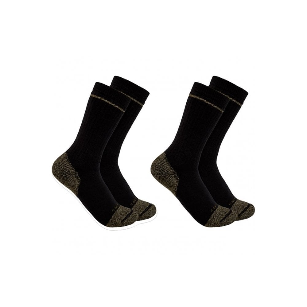 SB5552M Cotton Blend Steel Toe Boot Sock 2 Pack