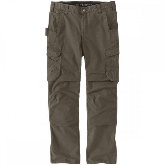 105072 Steel Rugged Flex Relaxed Fit Ripstop Double Front Cargo Work Pant