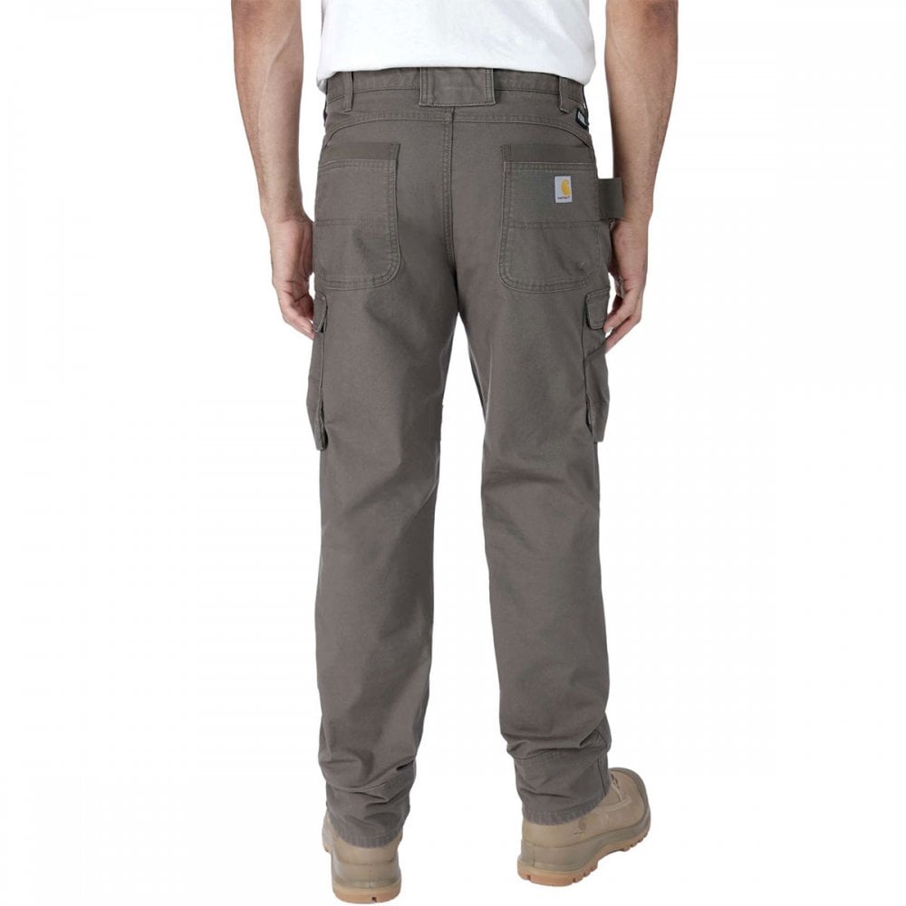 105072 Steel Rugged Flex Relaxed Fit Ripstop Double Front Cargo Work Pant
