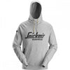 2894 Logo Kangaroo Pocket Hoodie Grey Melange XL *One Size Only - Outlet Store*
