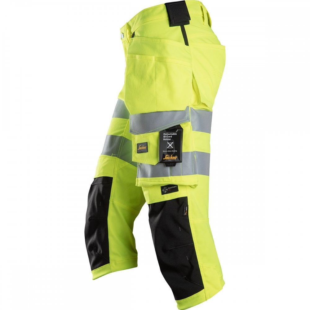 6138 High-Vis Class 1/2 Stretch Pirate Shorts Holster Pockets