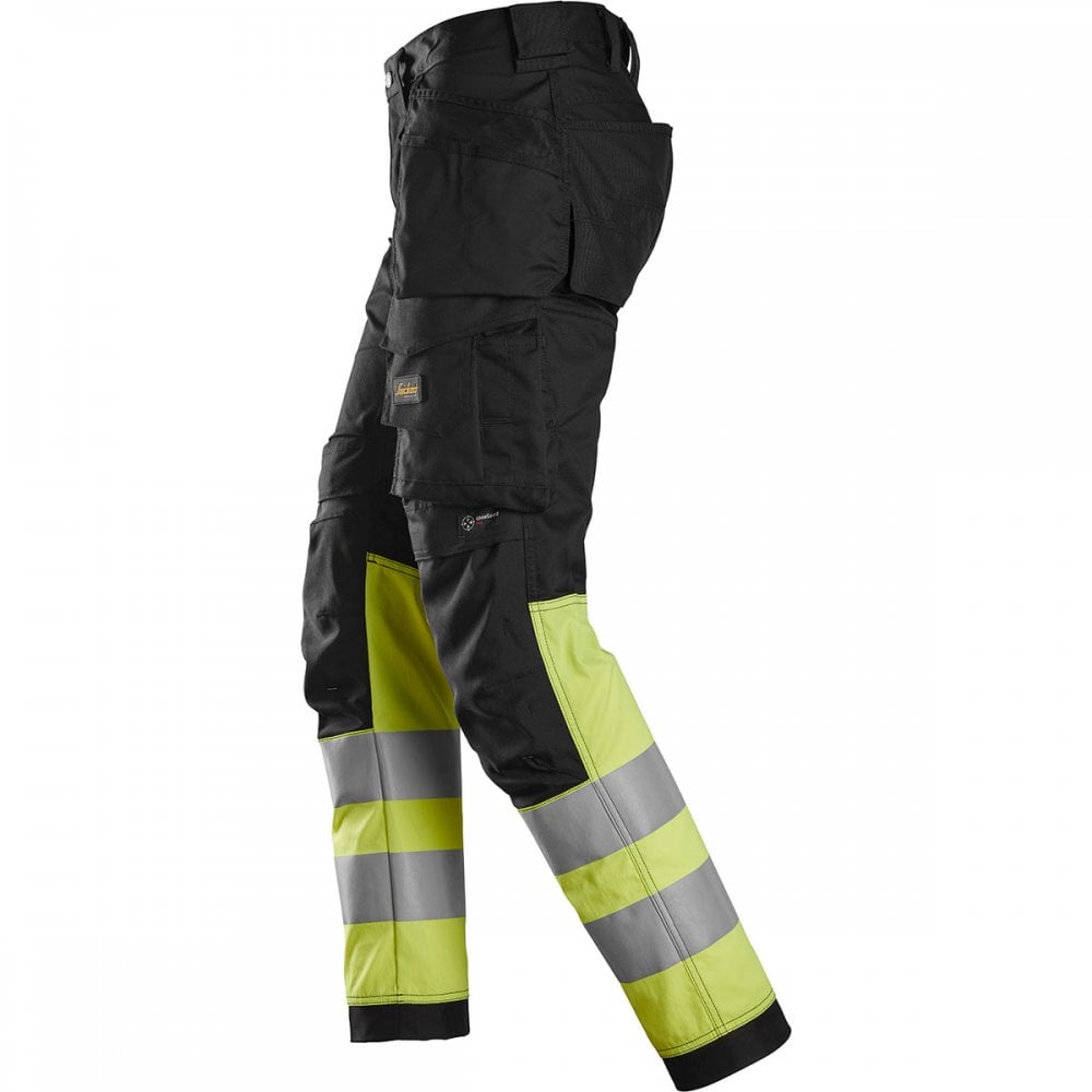 6234 High-Vis Class 1 Stretch Trousers Holster Pockets