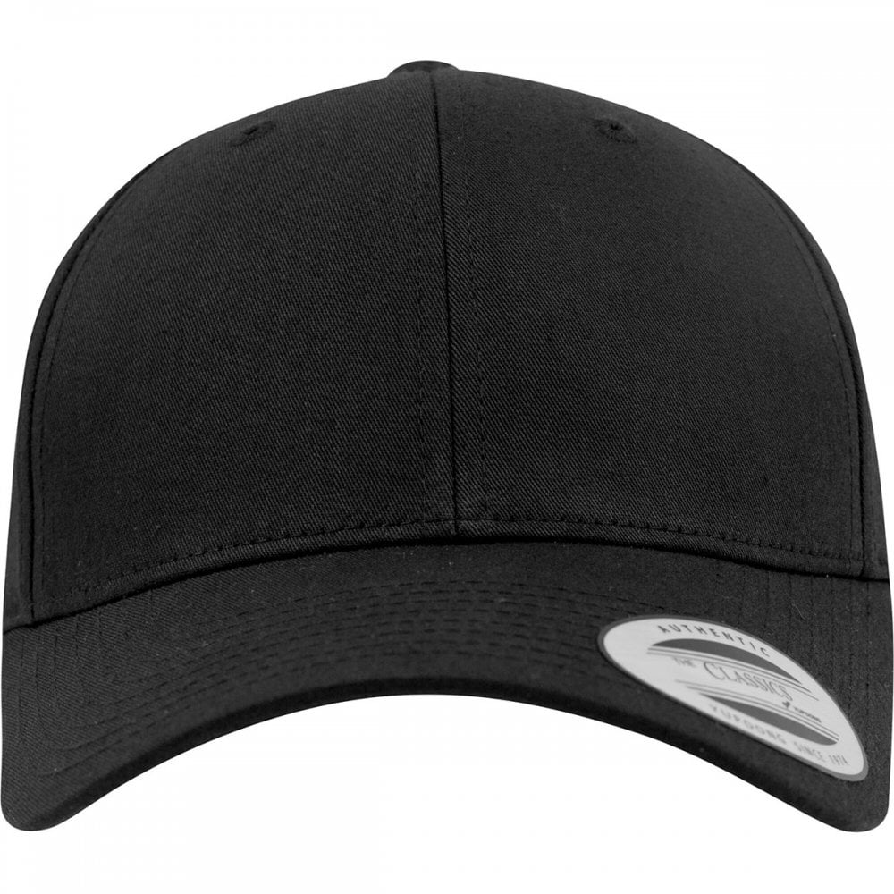 7706 Curved Classic Snapback Cap