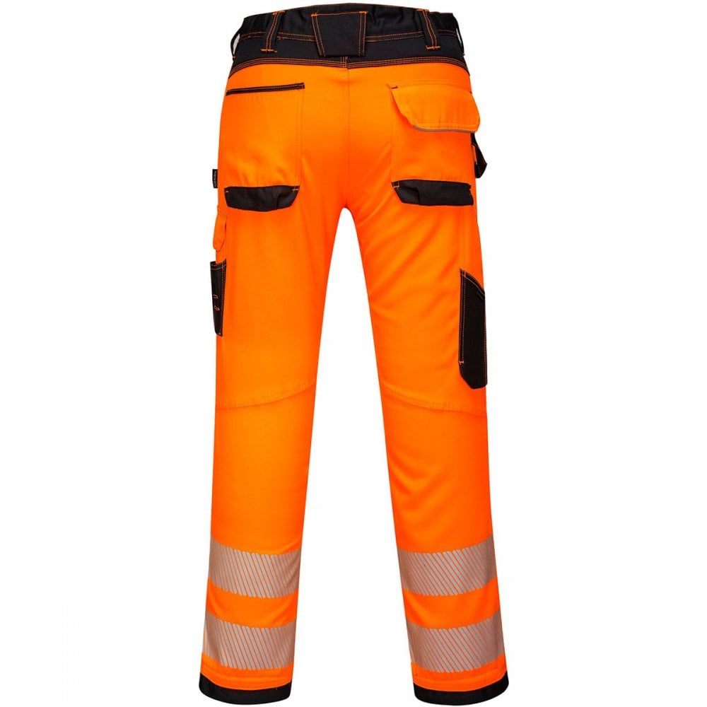 PW303 PW3 Hi-Vis Lightweight Stretch Work Trousers