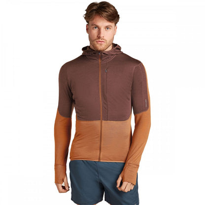 Mens Merino Blend 200 Realfleece™ Descender Long Sleeve Zip Hoodie