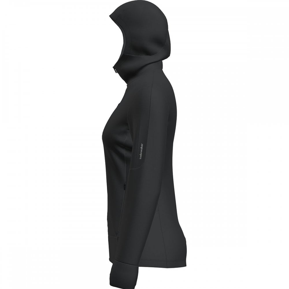 Womens Merino 260 Quantum Long Sleeve Zip Hoodie