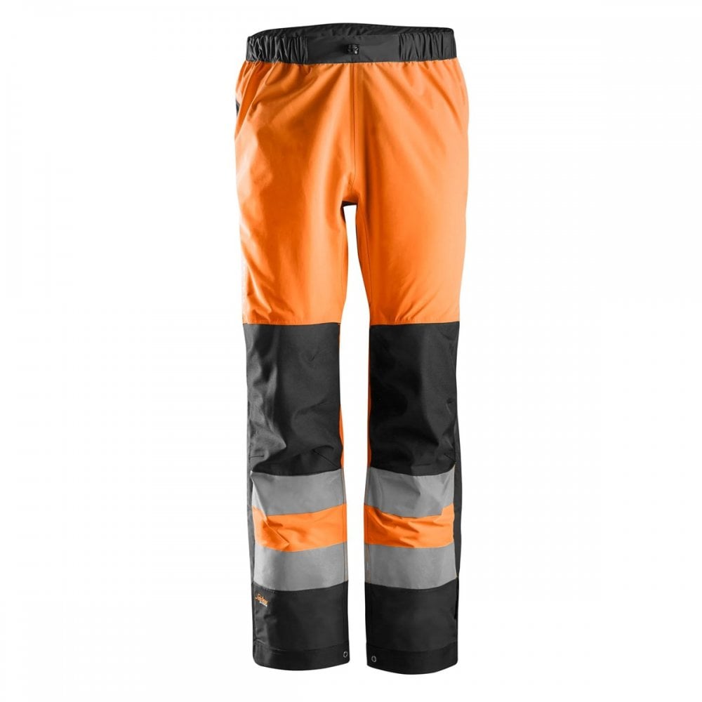 6530 Hi-Vis Waterproof Shell Trousers with Cordura® reinforcements
