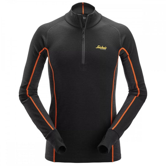 9482 Merino Base Layer Half Zip Top