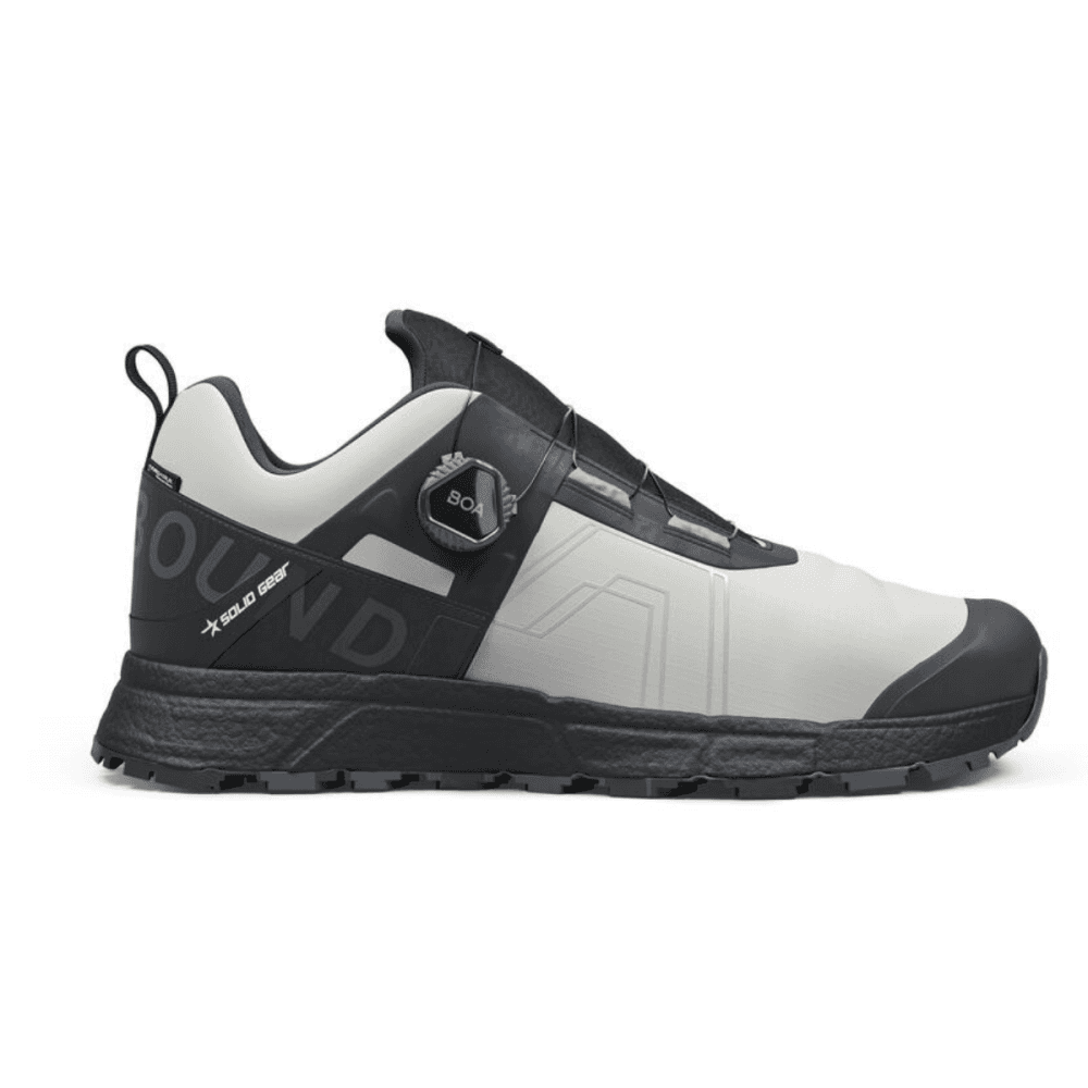 Solid Gear SG16010 Bound Mono Low Safety Shoe UK4 - EU37 - US5 White/Black *One Size Only - Outlet Store*