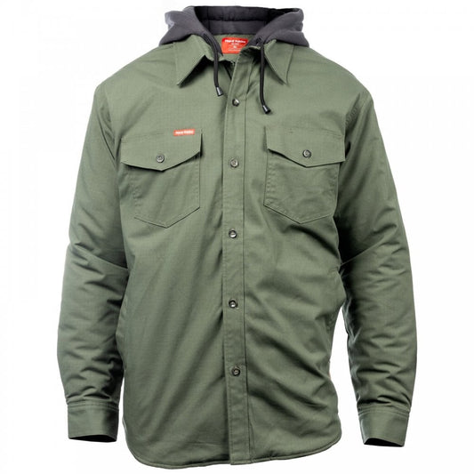 42157 Quilted Solid Shacket