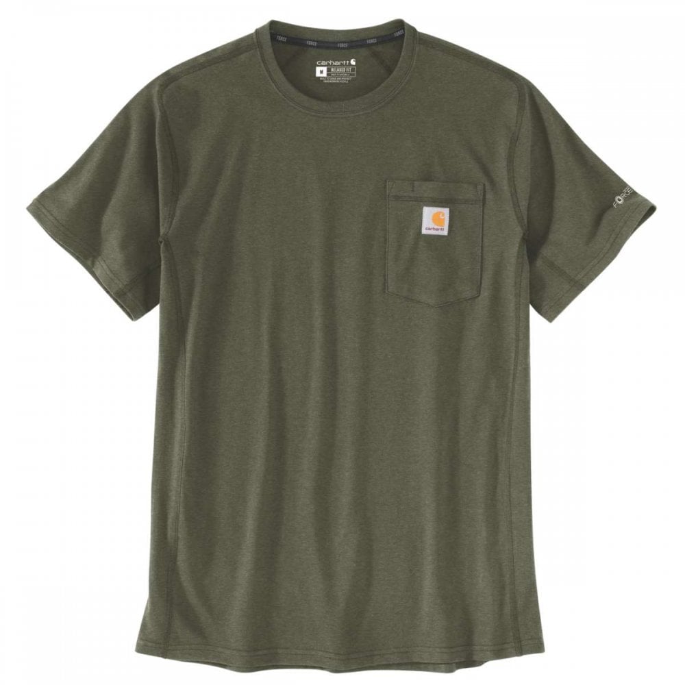 106652 Carhartt Force Relaxed Fit Midweight Short-Sleeve Pocket T-Shirt