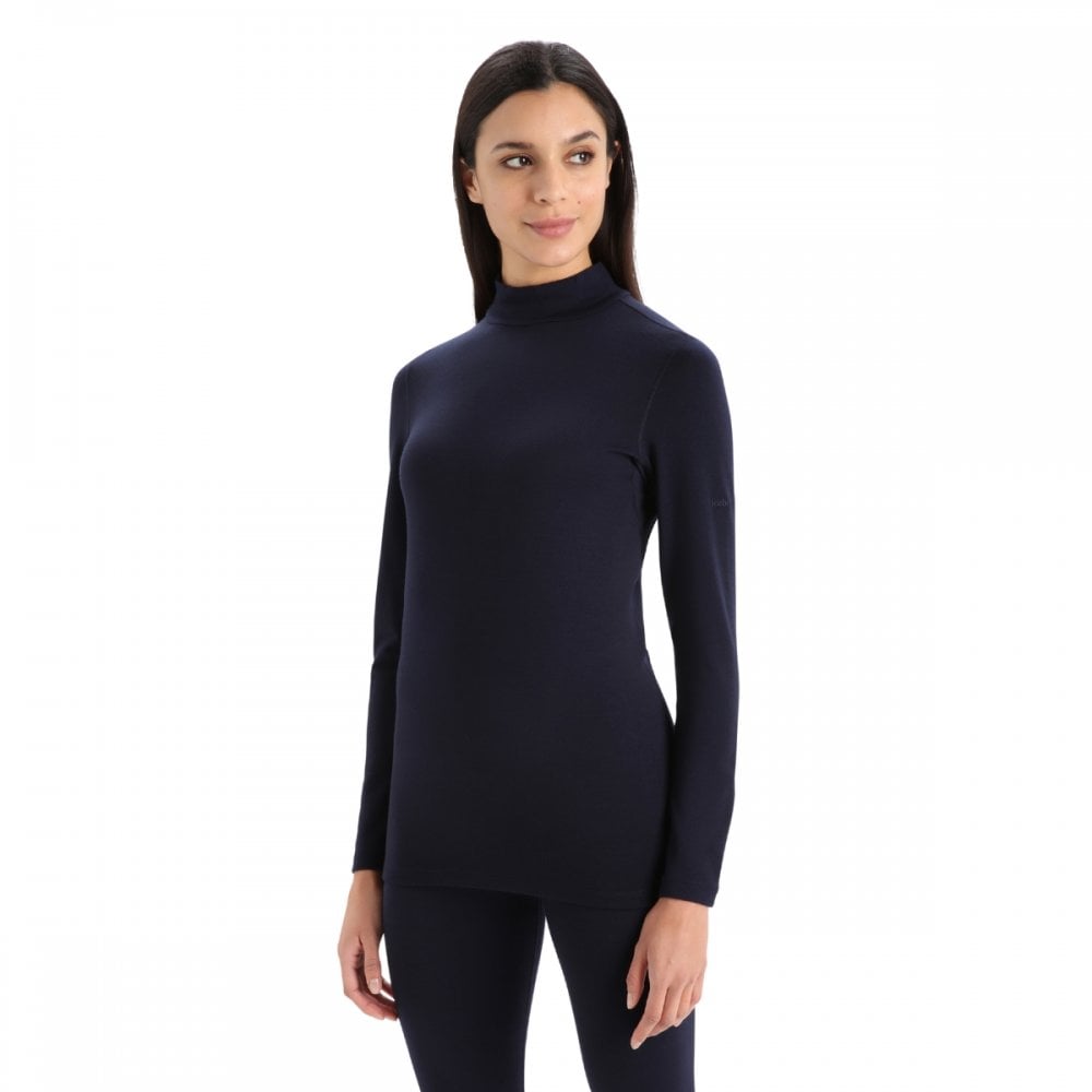 Womens Merino 260 Tech Long Sleeve Turtleneck Thermal Top