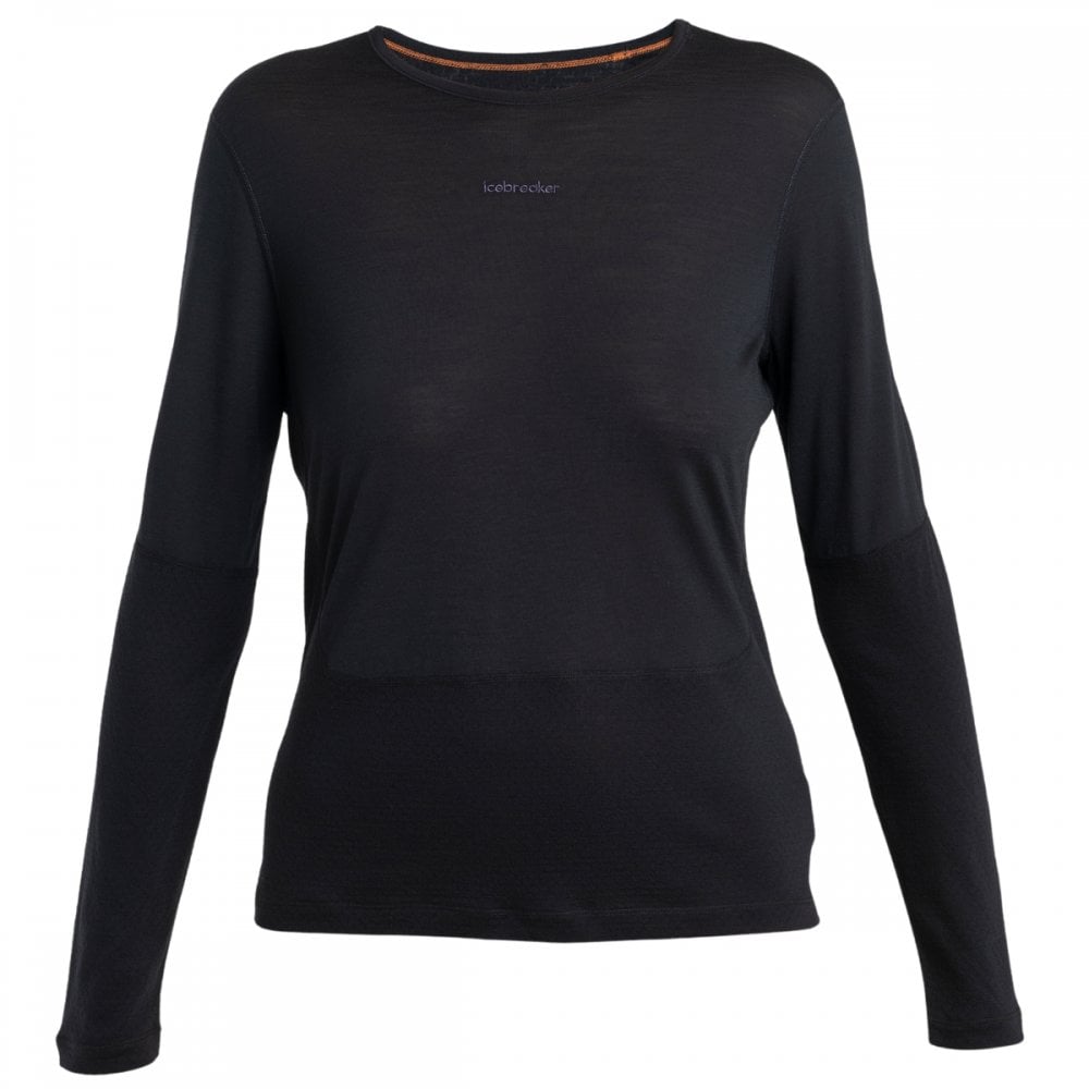 Womens Merino Blend 125 ZoneKnit™ Energy Wind Long Sleeve T-Shirt